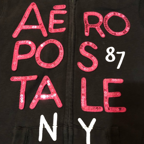 Aeropostale Ladies Jacket Hoodie - Picture 2 of 5